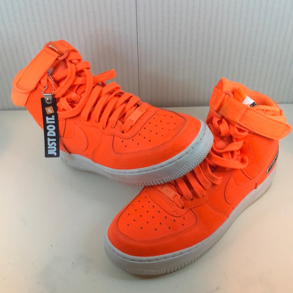 Preowned Nike Air Force 1 Just Do It Pack Orange